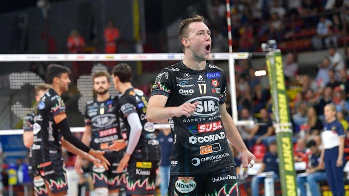 Олег Плотницький / фото Sir Safety Perugia Volley