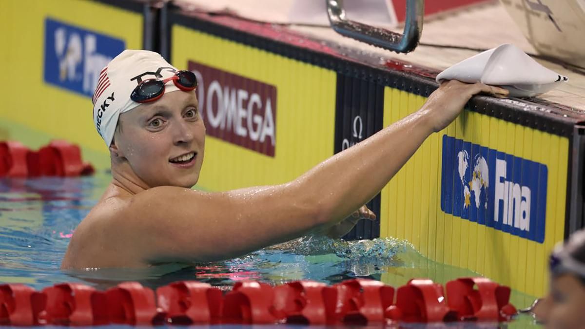 Кэти Ледеки / фото FINA Кэти Ледеки / фото FINA