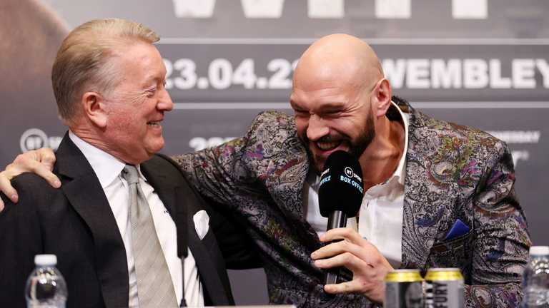 Фрэнк Уоррен и Тайсон Фьюри / Фото The Telegraph Фрэнк Уоррен и Тайсон Фьюри / Фото The Telegraph