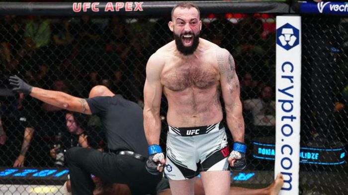 Грузин, який називає Україну другим домом, нокаутував американця в андеркарді ночі боїв UFC