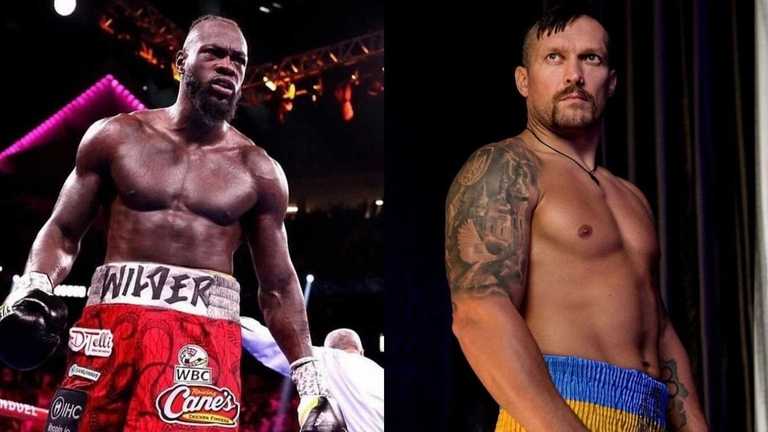 Усик – Уайлдер / Коллаж из открытых источников Усик – Уайлдер / Коллаж из открытых источников