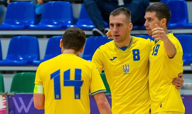 Сборная Украины одержала вторую победу в отборе на ЧМ-2024 по футзалу