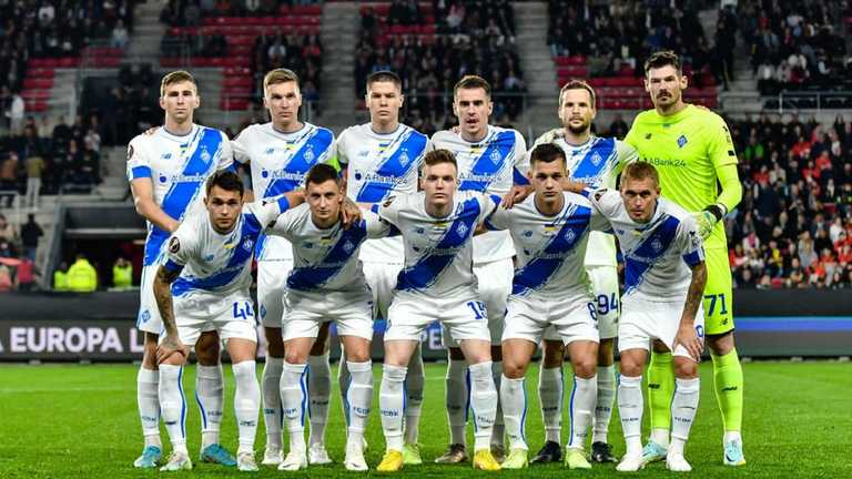 Игроки Динамо / Фото официальный сайт киевского клуба Игроки Динамо / Фото официальный сайт киевского клуба