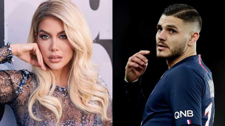 Ванда Нара и Мауро Икарди / коллаж Спорт 24 Ванда Нара и Мауро Икарди / коллаж Спорт 24