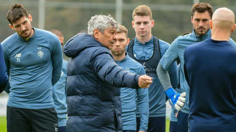 Мирча Луческу на тренировке Динамо / фото ФК Динамо Мирча Луческу на тренировке Динамо / фото ФК Динамо