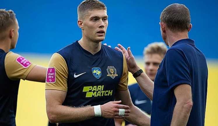 Артем Довбик / фото СК Дніпро-1 Артем Довбик / фото СК Дніпро-1