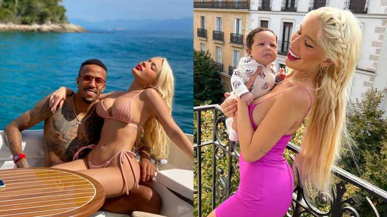 Эдер, Каролин и дочь / фото из соцсетей Эдер, Каролин и дочь / фото из соцсетей