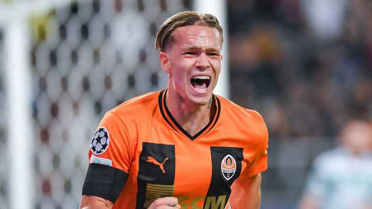 Михайло Мудрик / Фото ФК Шахтар Михайло Мудрик / Фото ФК Шахтар