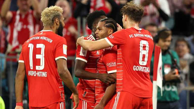 Бавария сокрушила Фрайбург / фото AFP Бавария сокрушила Фрайбург / фото AFP