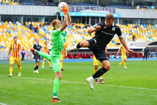 Дубль Дебелка приніс перемогу Кривбасу / Фото УПЛ Дубль Дебелка приніс перемогу Кривбасу / Фото УПЛ