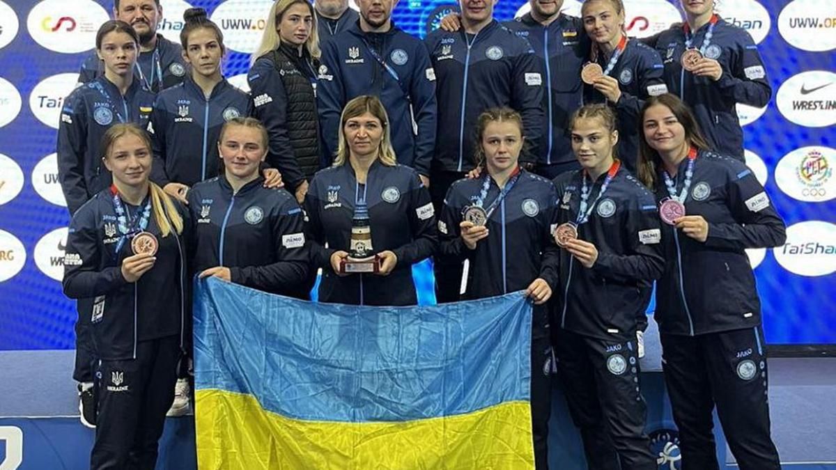 Молодежная сборная Украины по борьбе / Фото из соцсетей