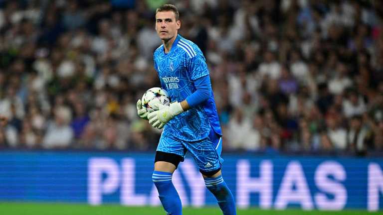 Андрій Лунін / фото ФК Реал Андрій Лунін / фото ФК Реал