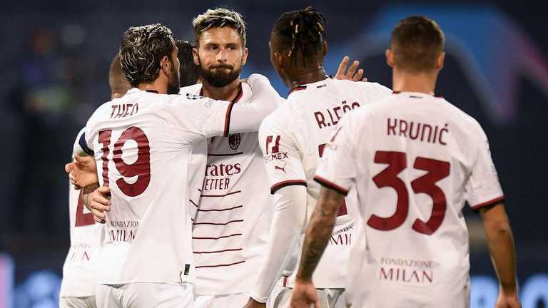 Милан разбил Динамо Загреб / фото AFP Милан разбил Динамо Загреб / фото AFP