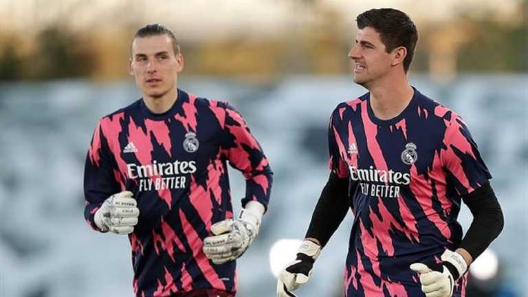 Лунин и Куртуа / Фото ФК Реал Лунин и Куртуа / Фото ФК Реал