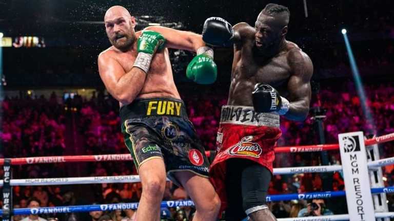 Деонтей Уайлдер и Тайсон Фьюри / Фото Ryan Hafey / Premier Boxing Champions Деонтей Уайлдер и Тайсон Фьюри / Фото Ryan Hafey / Premier Boxing Champions