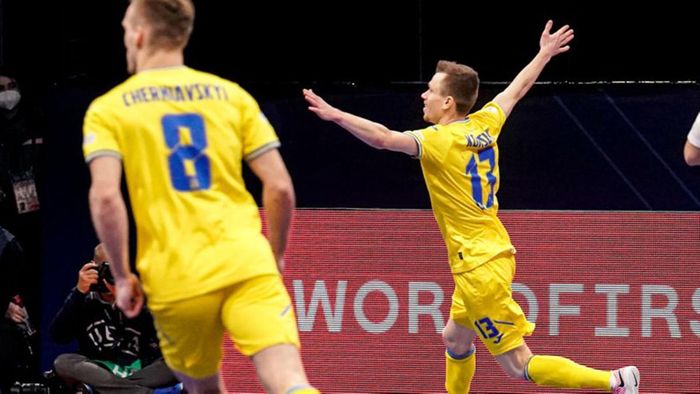 Украина одолела Косово в стартовом матче отбора на футзальный чемпионат мира-2024