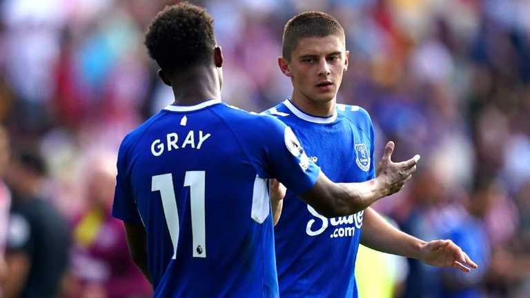 Віталій Миколенко / фото ФК Евертон Віталій Миколенко / фото ФК Евертон