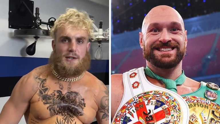 Джейк Пол – Тайсон Ф'юрі / Колаж BenchWarmers.ie Джейк Пол – Тайсон Ф'юрі / Колаж BenchWarmers.ie