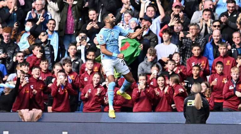 Манчестер Сіті розгромив Саутгемптон / фото AFP Манчестер Сіті розгромив Саутгемптон / фото AFP