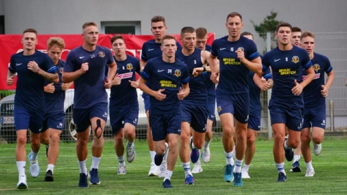 Игроки СК Днепр-1 / Фото СК Днепр-1