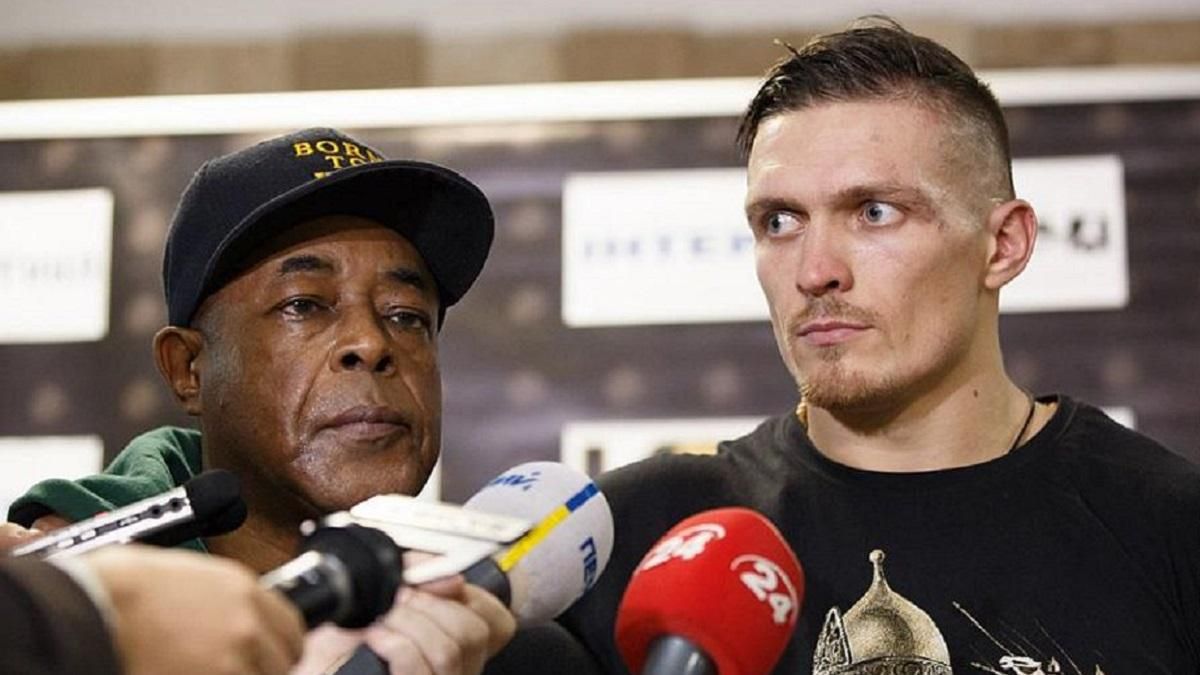 Усик та Алі Башир / Фото К2 промоушен