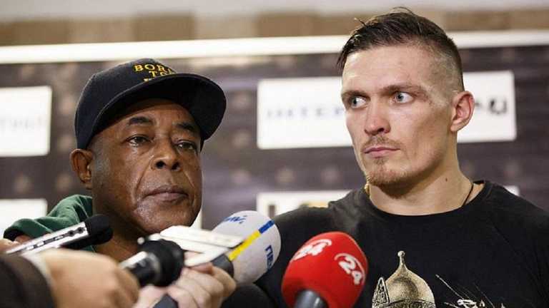 Усик та Алі Башир / Фото К2 промоушен Усик та Алі Башир / Фото К2 промоушен