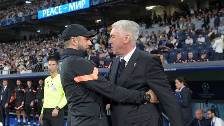 Йовичевич и Анчелотти / Сайт Шахтера Йовичевич и Анчелотти / Сайт Шахтера