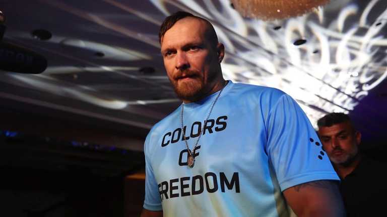 Александр Усик / фото Matchroom Александр Усик / фото Matchroom