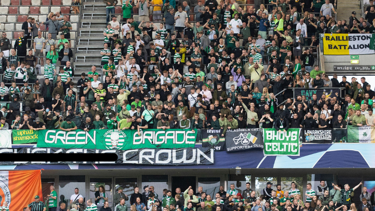 Фанати Селтіка / Фото Daily Record Фанати Селтіка / Фото Daily Record