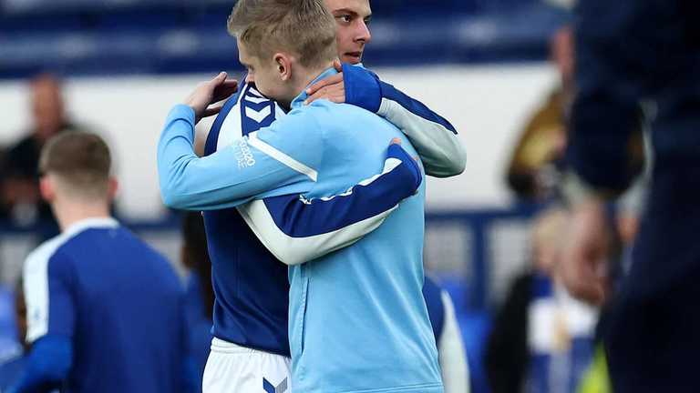 Зінченко і Миколенко / Фото ФК Евертон Зінченко і Миколенко / Фото ФК Евертон