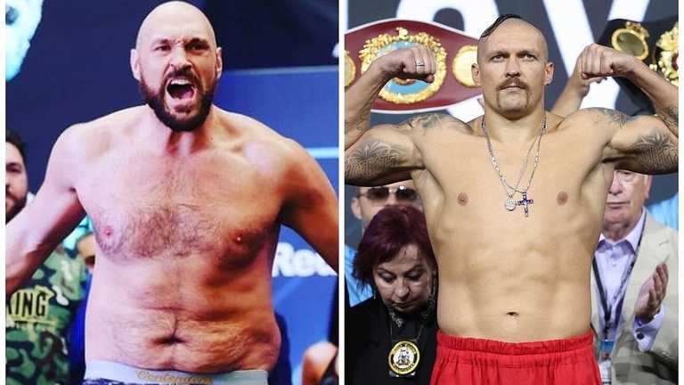 Усик – Фьюри / Коллаж Marca Усик – Фьюри / Коллаж Marca