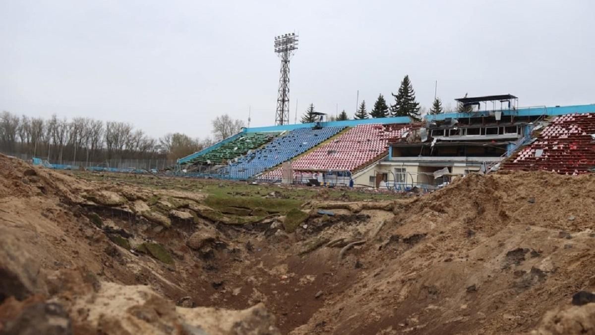 Стадіон чернігівської Десни / Фото Укрінформ