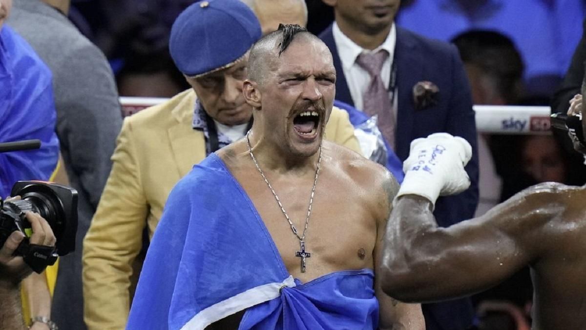 Олександр Усик / Фото Matchroom Boxing