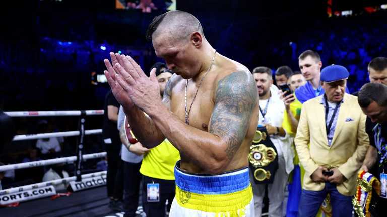 Александр Усик / фото Matchroom Александр Усик / фото Matchroom