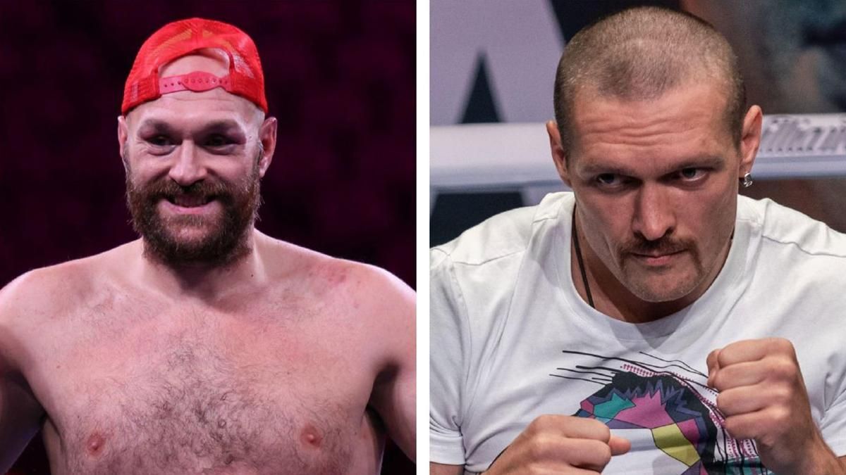 Ф'юрі та Усик / Колаж Planet Sport