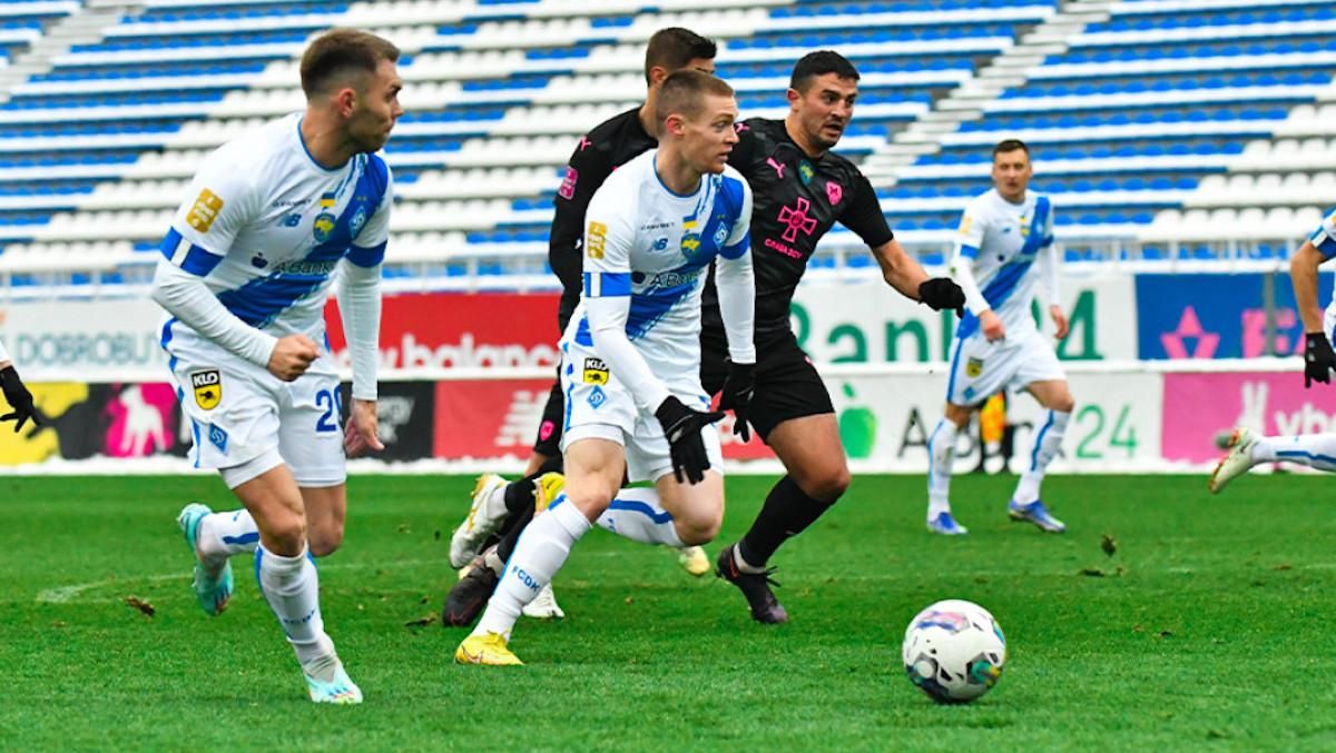 Динамо не сумело победить Металлист 1925 года / фото УПЛ