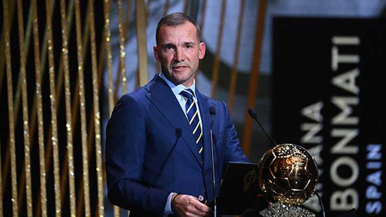 Шевченко на церемонии Золотой мяч-2022 / фото из открытых источников Шевченко на церемонии Золотой мяч-2022 / фото из открытых источников