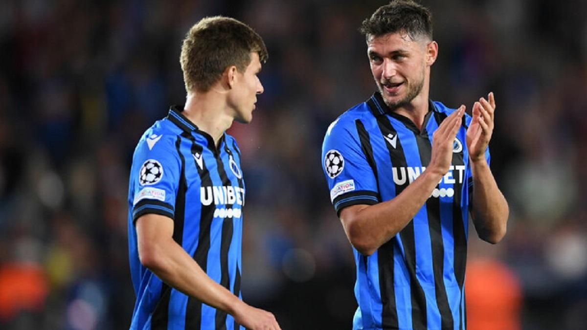 Яремчук та Соболь / Фото ФК Брюгге