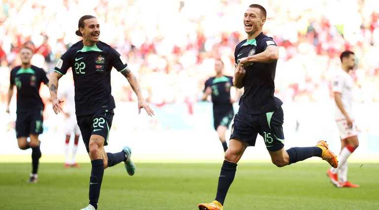 Австралия одолела Тунис / AFP Австралия одолела Тунис / AFP