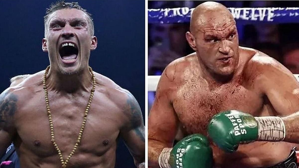 Усик – Ф'юрі / Колаж Marca