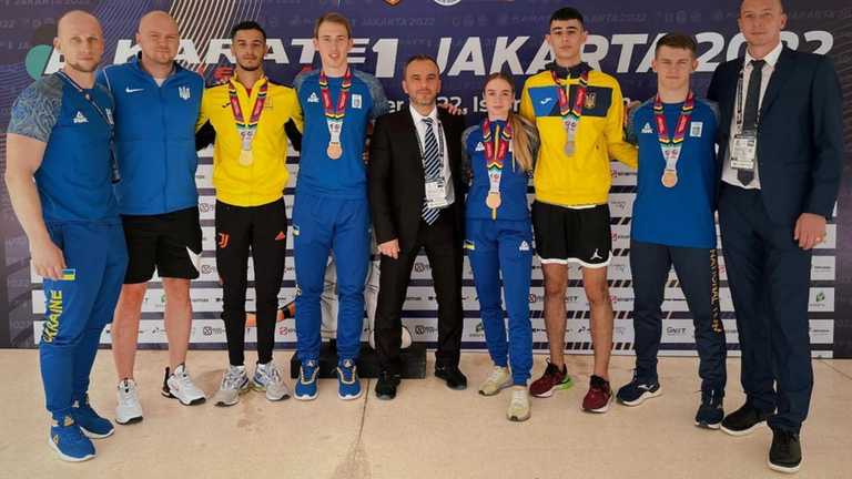 Збірна України з карате / фото ФКУ Збірна України з карате / фото ФКУ