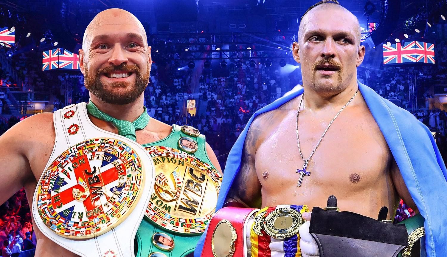 Ф’юрі проти Усика / фото talksport