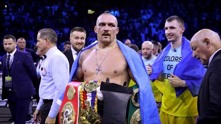 Олександр Усик / Фото Matchroom Boxing