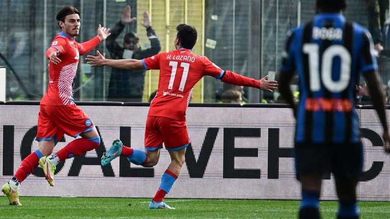 Аталанта проти Наполі / фото AFP Аталанта проти Наполі / фото AFP