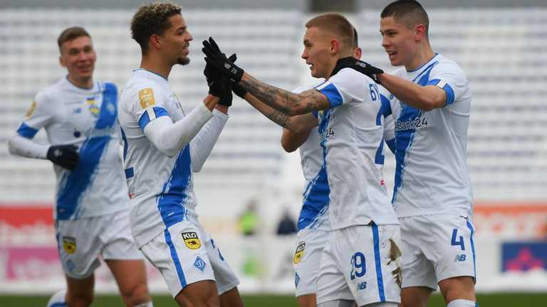 Динамо уверенно обыграло Металлист / Фото УПЛ Динамо уверенно обыграло Металлист / Фото УПЛ