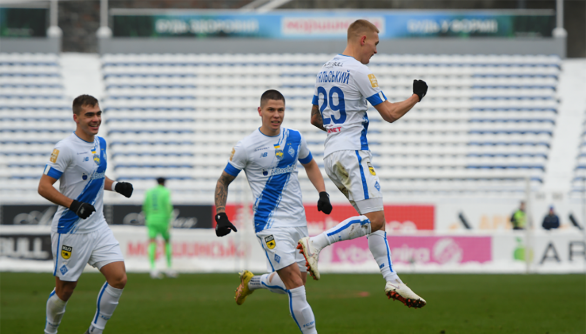 Буяльський забив 10-й гол у сезоні / фото ФК Динамо