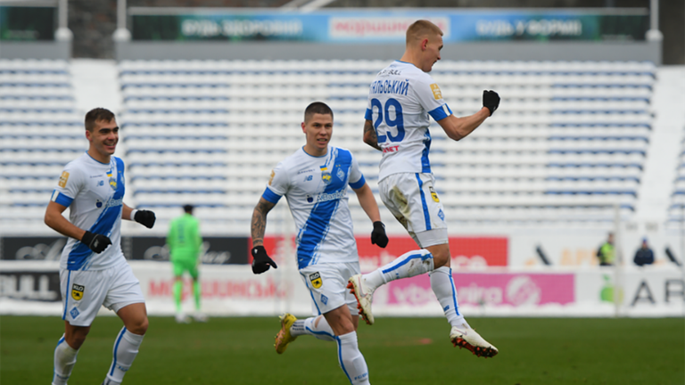 Буяльський забив 10-й гол у сезоні / фото ФК Динамо Буяльський забив 10-й гол у сезоні / фото ФК Динамо