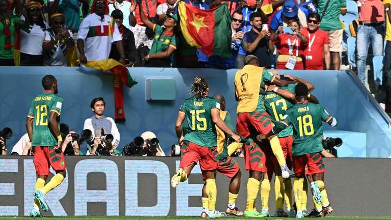 Камерун и Сербия устроили голевое шоу / фото AFP Камерун и Сербия устроили голевое шоу / фото AFP