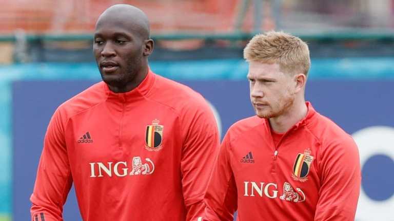 Ромелу Лукаку и Кевин Де Брюйне / Фото UEFA Ромелу Лукаку и Кевин Де Брюйне / Фото UEFA
