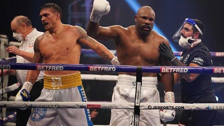 Усик – Чисора / Фото Matchroom Усик – Чисора / Фото Matchroom